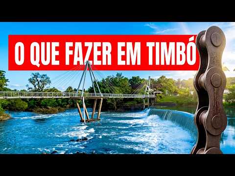 O que fazer em TIMBÓ-SC : Visitando a Incrível Praça do CICLOTURISMO 