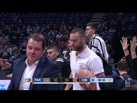 ABA Liga 2019/20 highlights, Round 11: Partizan NIS - Cibona (15.12.2019)