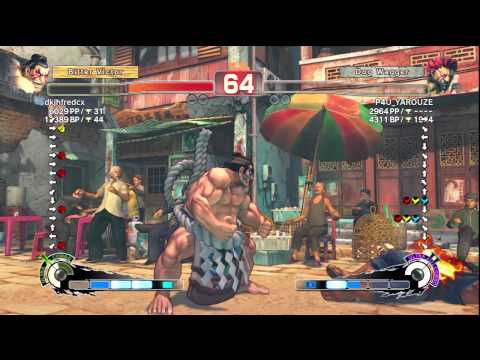 SSF4 AE Ver. 2012: dkjhfredcx [Honda] vs. P4U_YAROUZE [Akuma] - PSN Ranked Match