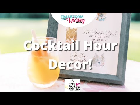 Cocktail Hour Decor!