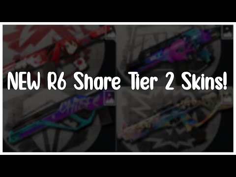 NEW R6 Share Skins! (Rainbow Six Siege)