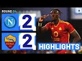 NAPOLI-ROMA 2-2 | HIGHLIGHTS | The sides split the points after exciting draw | Serie A 2023/24