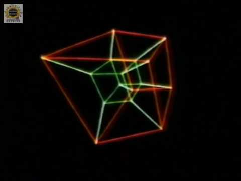 "The Hypercube: Projections and Slicing" 1978 Award-winning computer animation