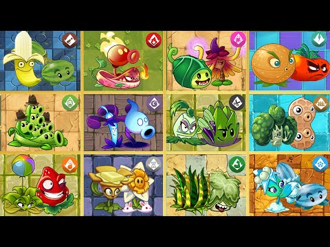 PvZ 2 Gameplay - All The Best Mint Plants Combo Challenge - Which Team Plant's Best ?