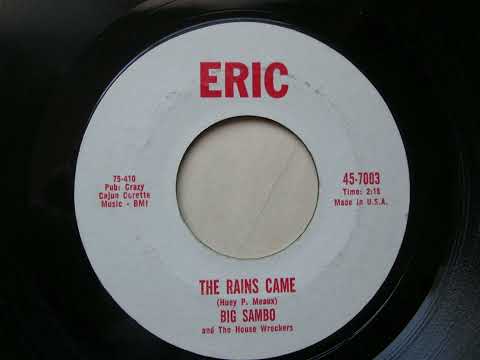 *Big Sambo And The House Wreckers* | The Rains Came | Rock 1962  7" Vinyl Record