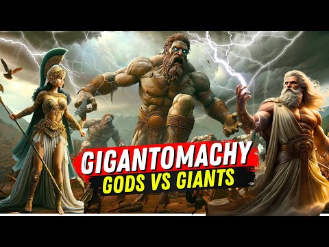 The Gigantomachy: A Terrifying Clash of Gods and Giants | The War of the Giants vs Olympian Gods