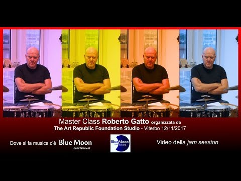 Roberto Gatto, jam Session Master Class Viterbo