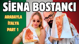 Siena’dayız!✨ Roma’dan Araba Kiraladik!🍊 Toskana’ya aşık olduk!❤️