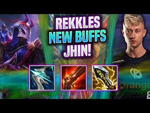 REKKLES IS SO STRONG WITH JHIN NEW BUFFS! - KC Rekkles Plays Jhin ADC vs Kalista! | Season 2022