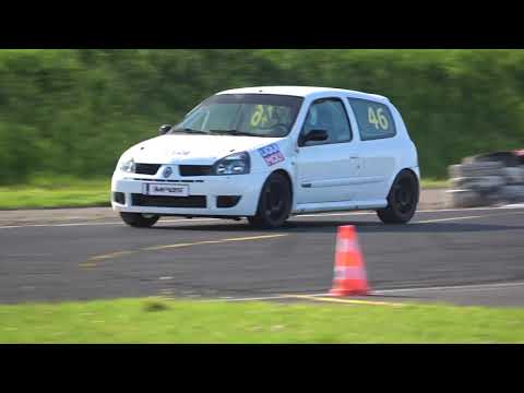 Dariusz Uszyński - Renault Clio - Puchar Toru Słomczyn 6 Runda PTS Autodrom Słomczyn 12-10-2019