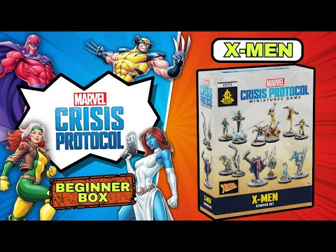 Marvel Crisis Protocol - X-Men Starter Set - YouTube Video