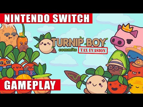 Turnip Boy Commits Tax Evasion Nintendo Switch Gameplay - YouTube