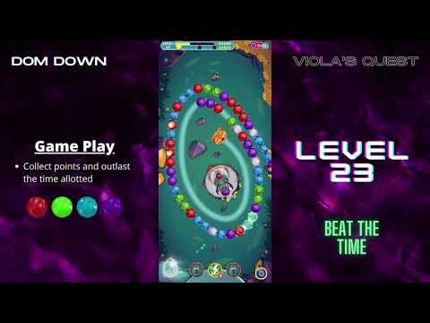 Viola's Quest 🟣🟠🔴 / Level 23 / Dom Down