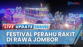 Meriahnya Festival Perahu Rakit dan Klaten Musik Terapung 2023, Ribuan Warga Padati Rawa Jombor