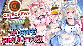【CAFE CREW SIMULATOR】moco-chan that's decaf what are you doing 🐾 【FUWAMOCO】