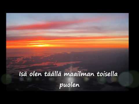 Haloo Helsinki - Maailman toisella puolen (lyrics)