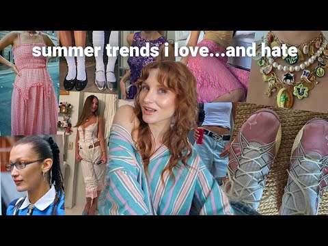 ranking summer 2023 fashion trends (i love talking sh*t!!!)