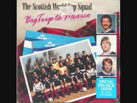 Scotland World Cup Squad - BIG TRIP TO MEXICO (1986)