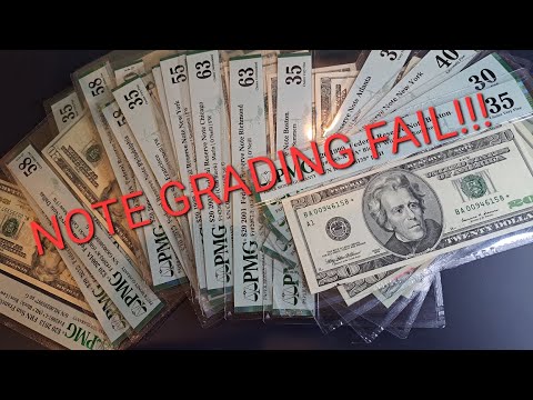 Over $1000 Lost - PMG Note Grading Fail - Why?