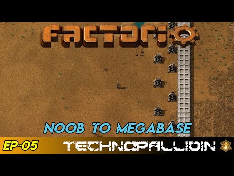EP-5: Factorio, Noob to Megabase Klendathu - On the Hunt!
