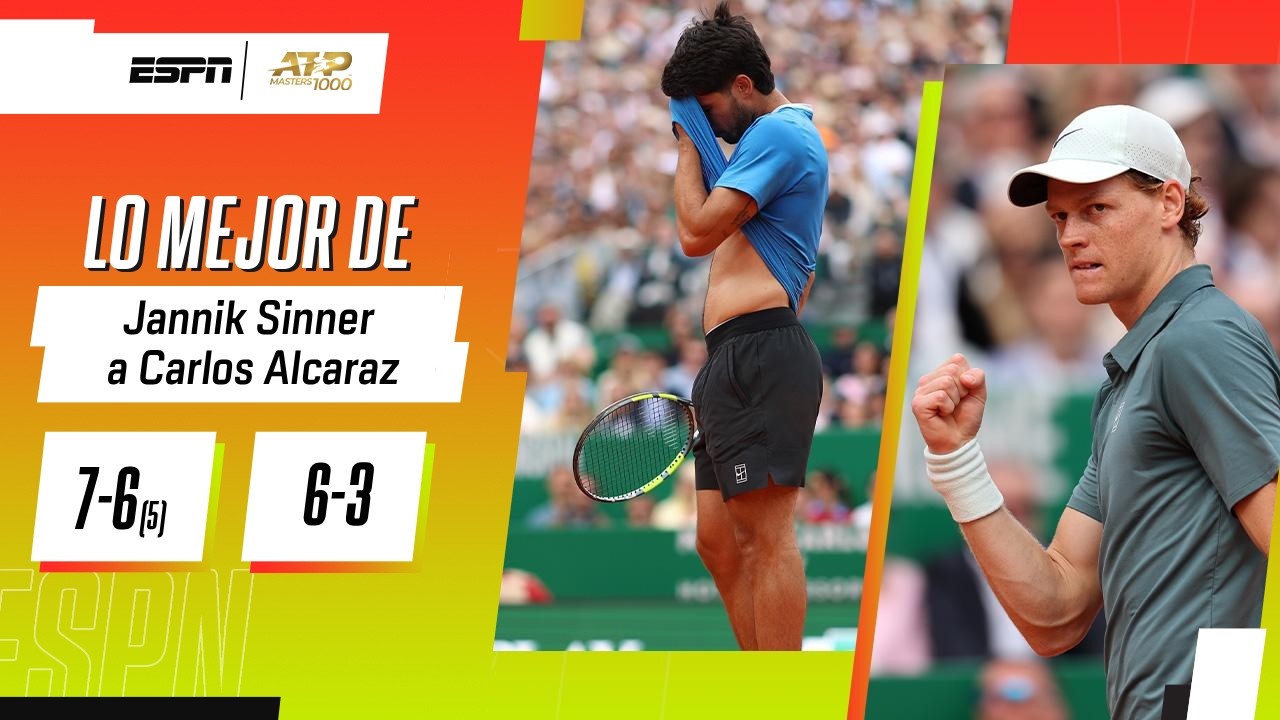 NUEVO NÚMERO 1 DEL MUNDO: ¡SINNER VENCIÓ A ALCARAZ Y SE CORONÓ CAMPEÓN EN MONTECARLO! | RESUMEN