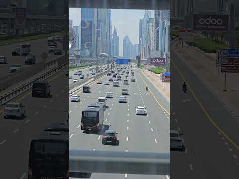 Best View of Sheikh Zayed Road 🇦🇪, #Dubai #UAE #dubaimuseum #viral #viralvideo #dubailife