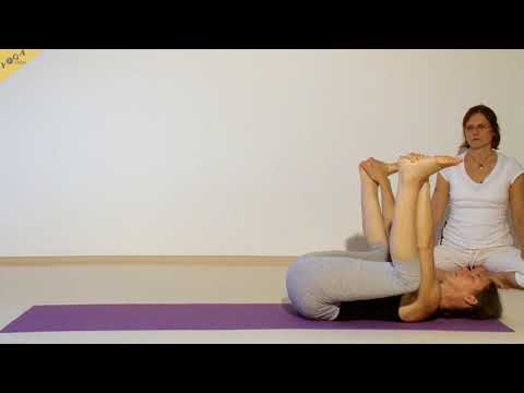 Yin Yoga - Happy Baby - Einzelne Übung - mit Shanti und Kathie