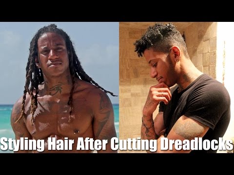 Shaping A Haircut After Dreadlocks | Cutting After Combing Out Dreads Without Cutting