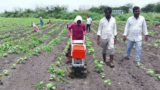 Double Wheel Weeder | e-Kunte | Suryanirbhar Agritech | Battery Operated Weeders