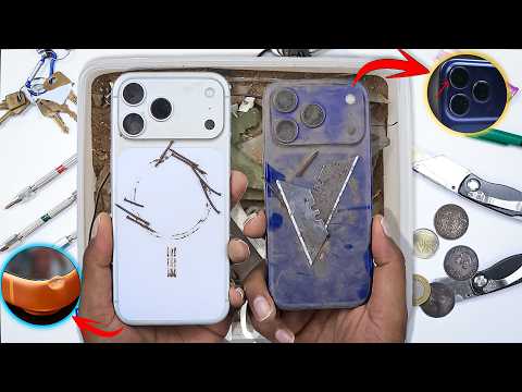 iPhone 17 Pro Max Durability Test - SILVER Better than Orange / Blue?
