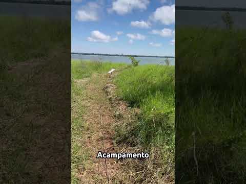Acampamento em uma ilha do Rio Paraná, Porto Figueira, top demais!