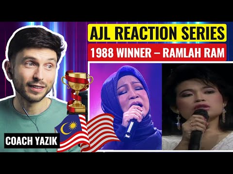 YAZIK reacts to 3RD AJL winner RAMLAH RAM - Kau Kunci Cintaku di Dalam Hatimu