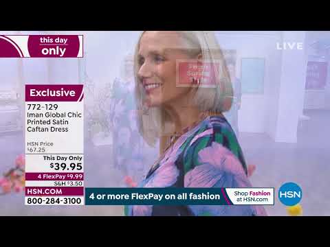 HSN | IMAN Global Chic Fashions 03.22.2022 - 10 PM