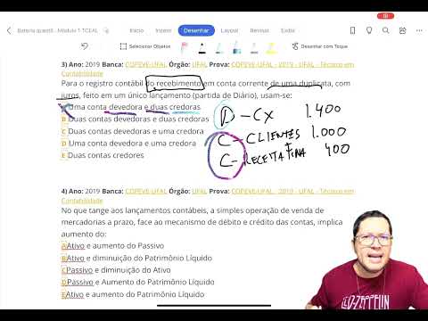 Resolução de questões de contabilidade Copeve Fundepes 2022