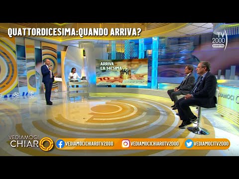 Vediamoci Chiaro (TV2000) 13 giugno 2023 - Quattordicesima, a chi spetta