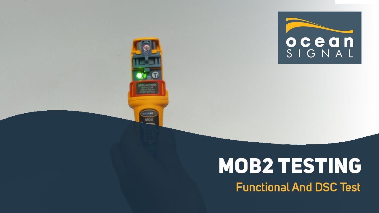 Ocean Signal MOB2 Come Testarlo