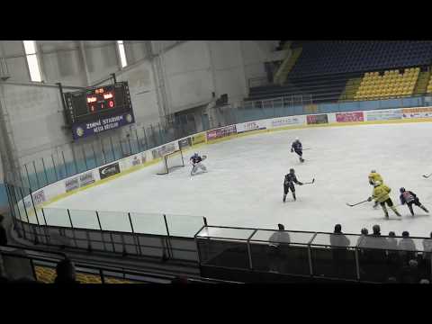 MD: HC Lvi Břeclav - SHKM Hodonín 6:7sn (sezona 2017-18, 15. kolo) 1. třetina
