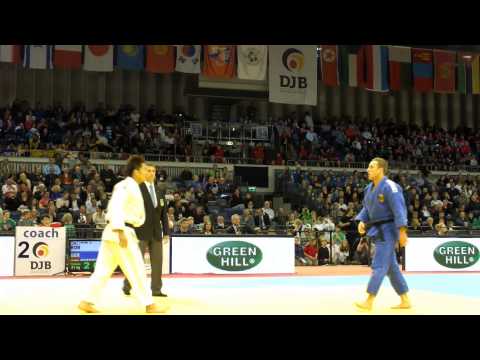 JUDO GRAND PRIX Düsseldorf 2013 - -81 KG Benni Münnich GERMANY vers. Kim J.-Bum KOREA