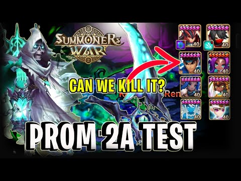 Summoners War 2A PROM SECOND AWAKENING FIRST SKILL TEST (Summoners War)