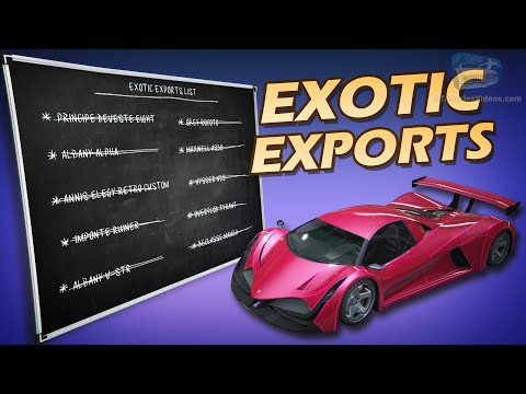 GTA Online: Los Santos Tuners - Exotic Exports Guide [All Vehicles Locations]