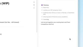 Build a Competitor Comparison Page in Seconds with ClickUp Brain