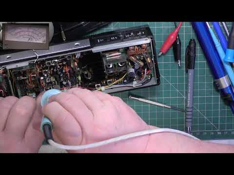 Realistic TRC1005 CB27/81 UK FM CB Handheld - service alignment