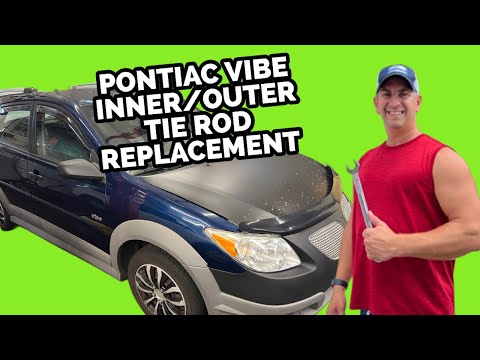 How To Replace 2003-2008 Pontiac Vibe Inner Outer Tie Rod Ends