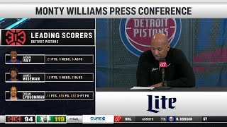 Pistons LIVE 3.18.24: Monty Williams