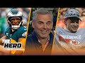 Why Patrick Mahomes is under pressure in SBLVII, Eagles journey shaped by luck? | NFL | THE HERD