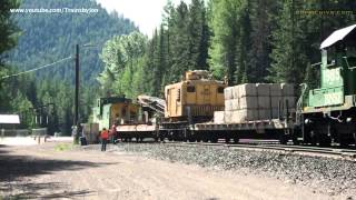 preview picture of video 'Essex work train - Montana 2013'