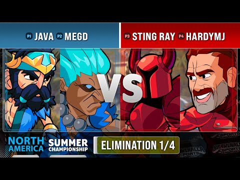 Java & megd VS Sting Ray & hardymj - Elimination 1/4 - NA - Summer Championship 2022 - Doubles