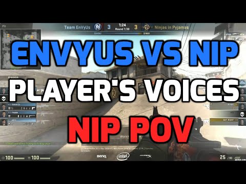 Katowice 2015 - EnVyUs vs NiP dust2 1/2 finals players voices (NiP POV Swedish)