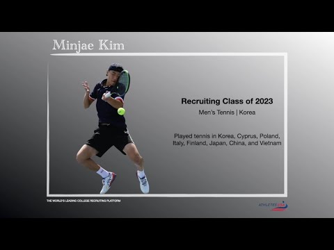 Men's Tennis | Minjae Kim, Korea | Spring 2023