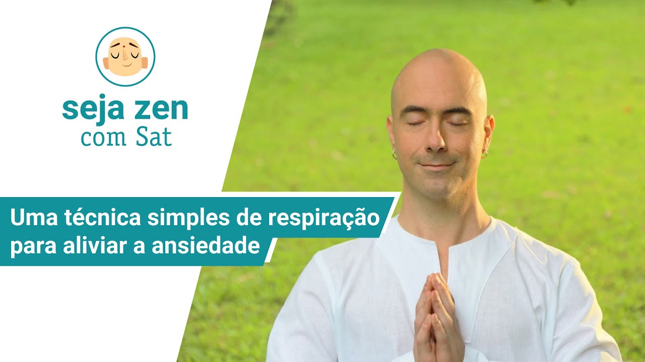 Uma técnica simples de respiração para aliviar a ansiedade